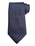 Etro Men's Jacquard Paisley Print Silk Neck Tie, Blue