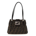 Zucca Small Shoulder Bag Tobacco