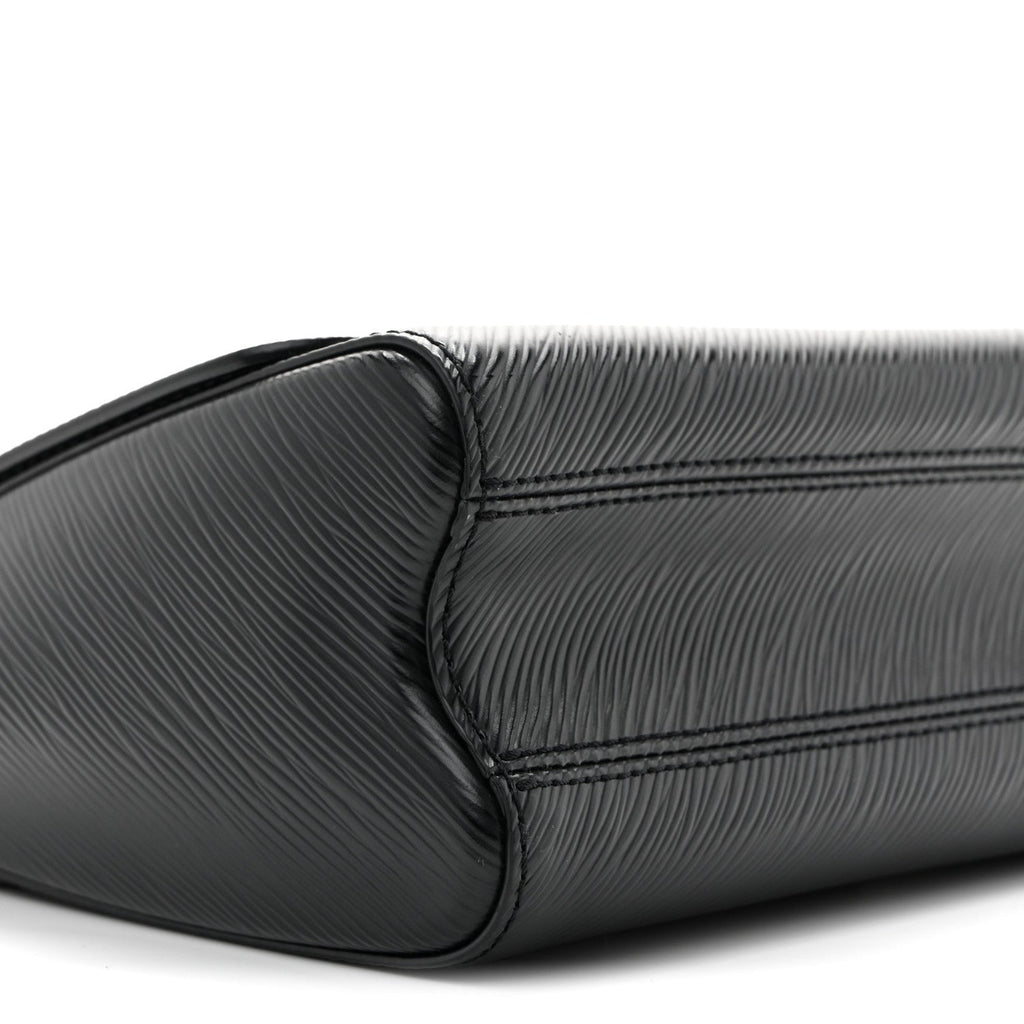 Epi Twist Shoulder Bag MM Black