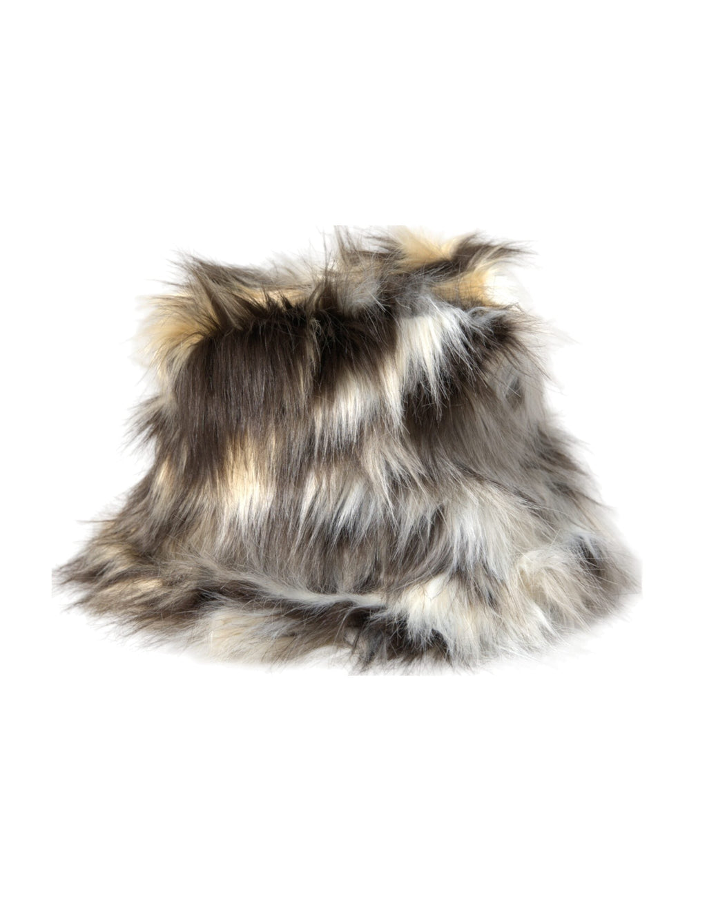 Dolce & Gabbana Multicolor Acrylic Fur Women Bucket Women's Hat