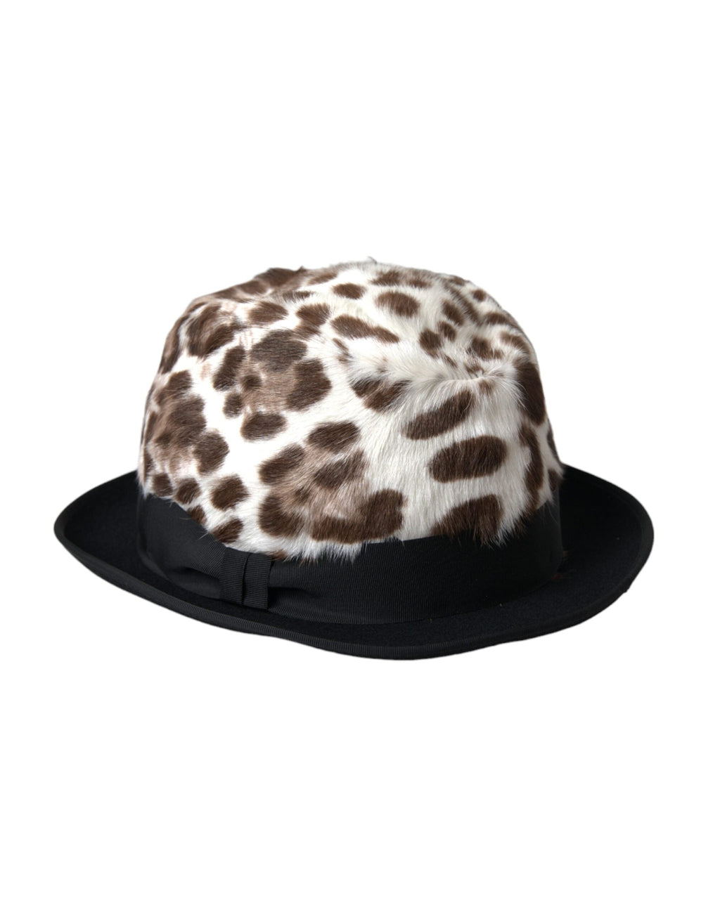 Dolce & Gabbana Multicolor Leopard Women Fedora Women's Hat