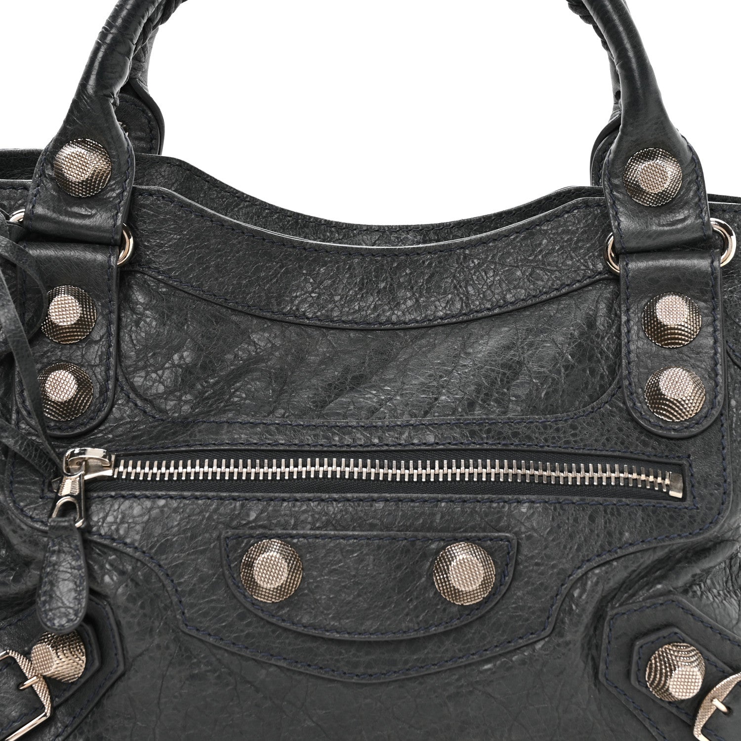 Agneau Giant 21 Silver Hardware City Anthracite