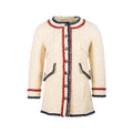 Chanel Size 36 18B Wool/Tweed Jacket Ecru/white