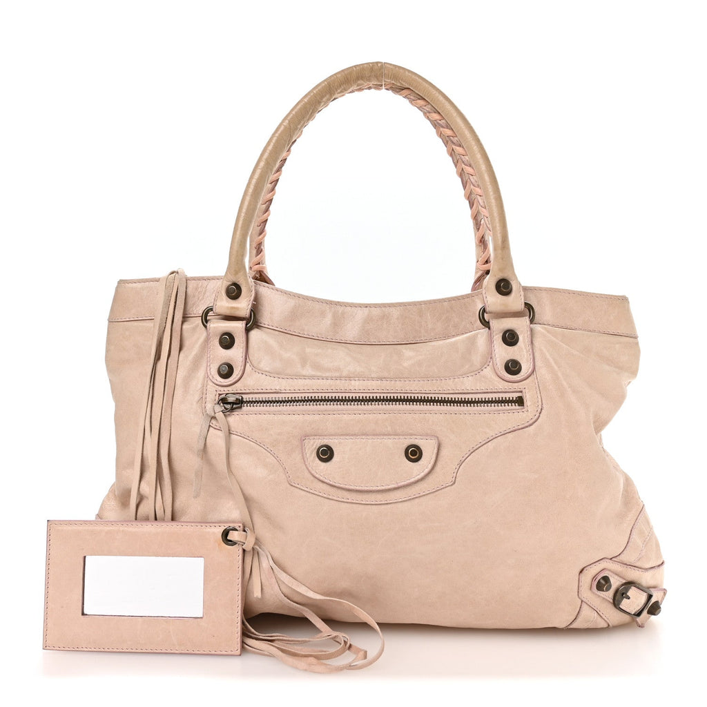 Chevre Classic Hardware Purse Bubblegum