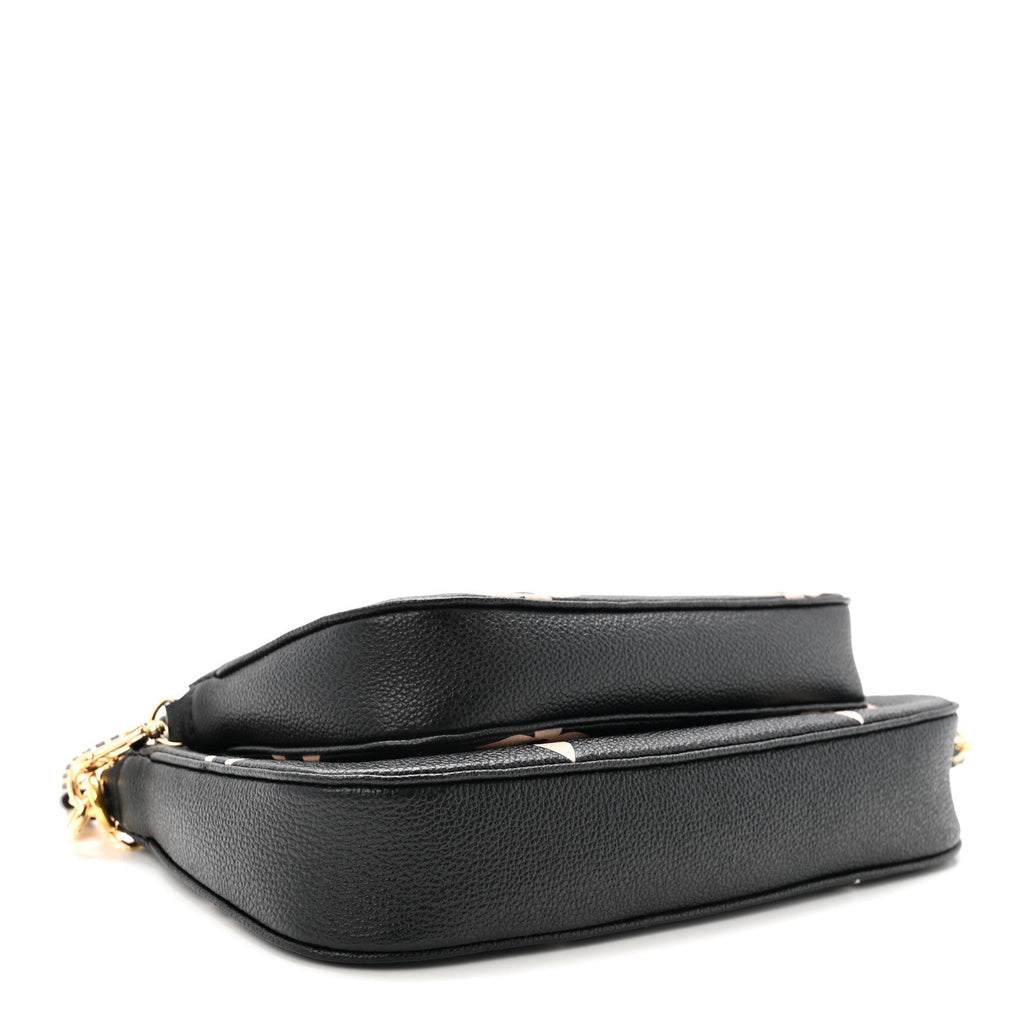 Empreinte Monogram Giant Multi Pochette Accessories Black Beige