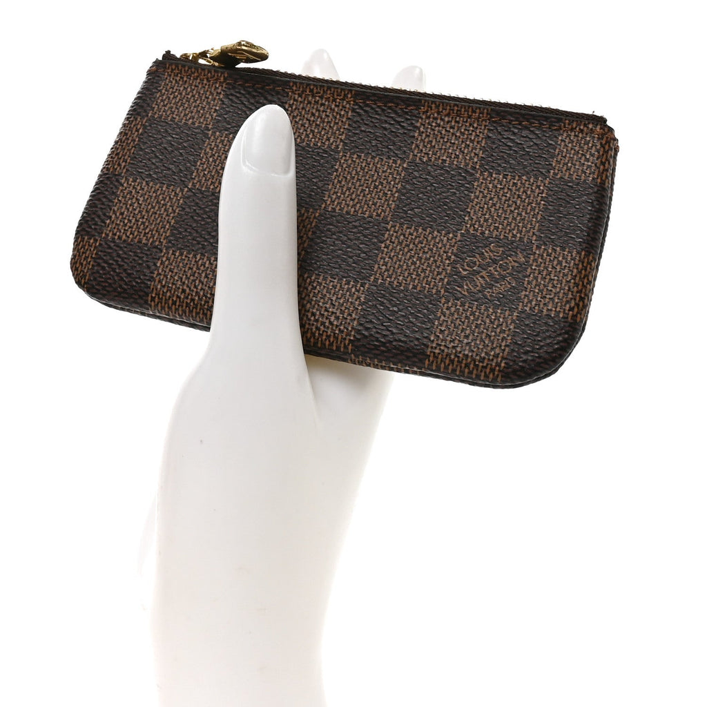 Damier Ebene Key Pouch