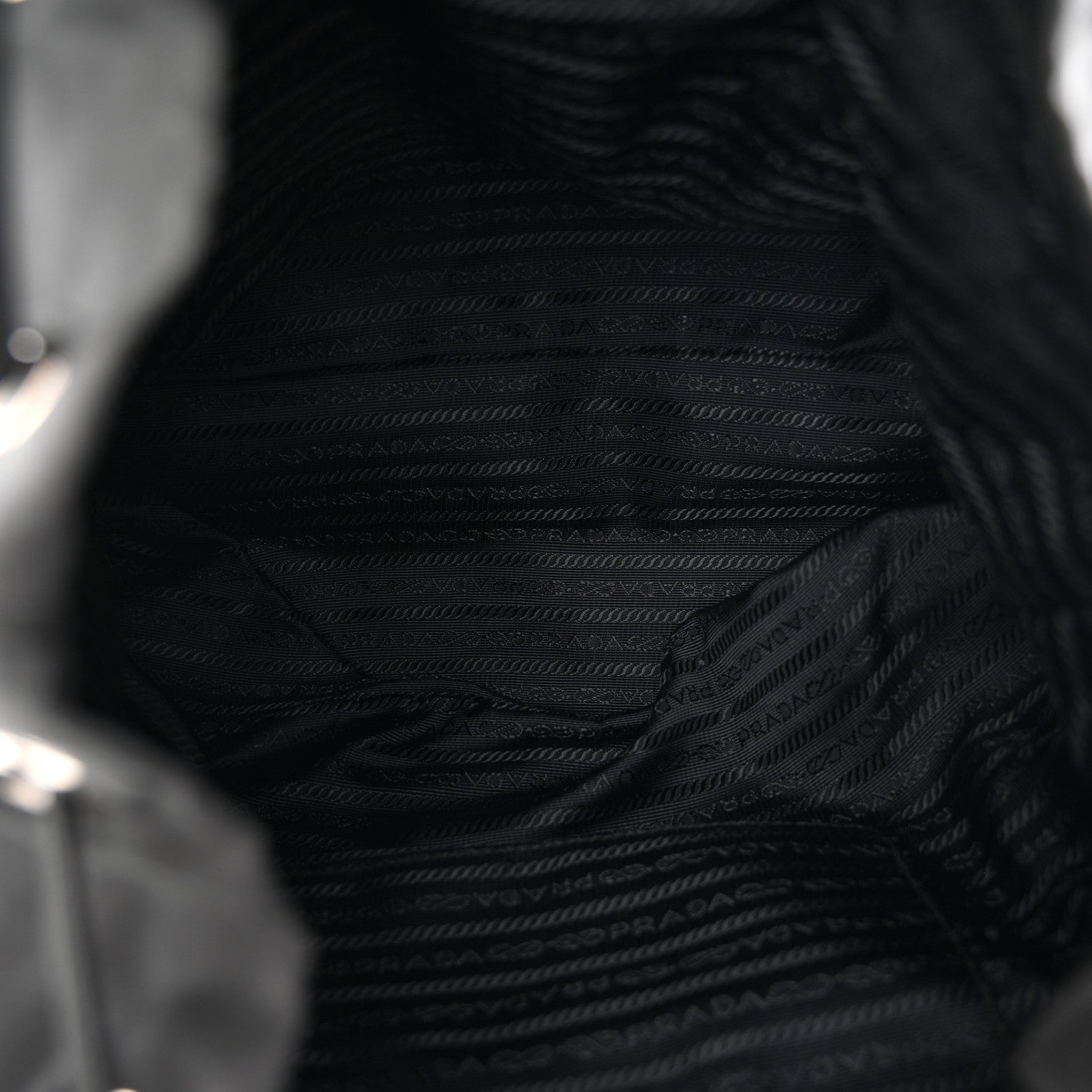 Re-Nylon Vela Saffiano Medium Backpack  Black