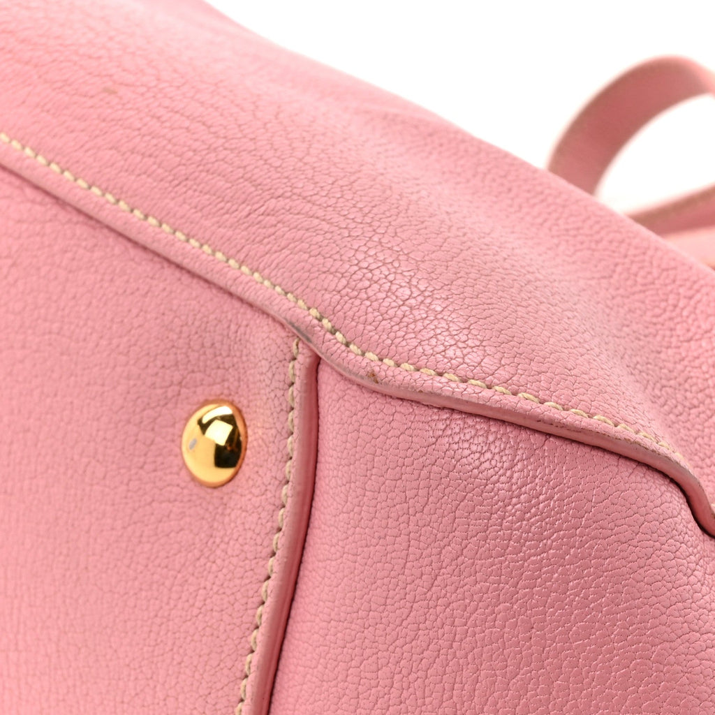 Goatskin Madras Bauletto Peonia