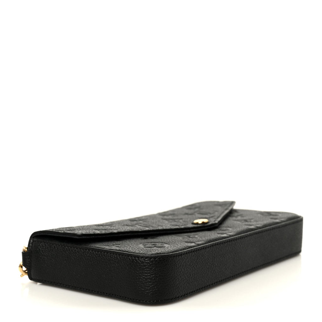 Empreinte Pochette Felicie Chain Wallet Black
