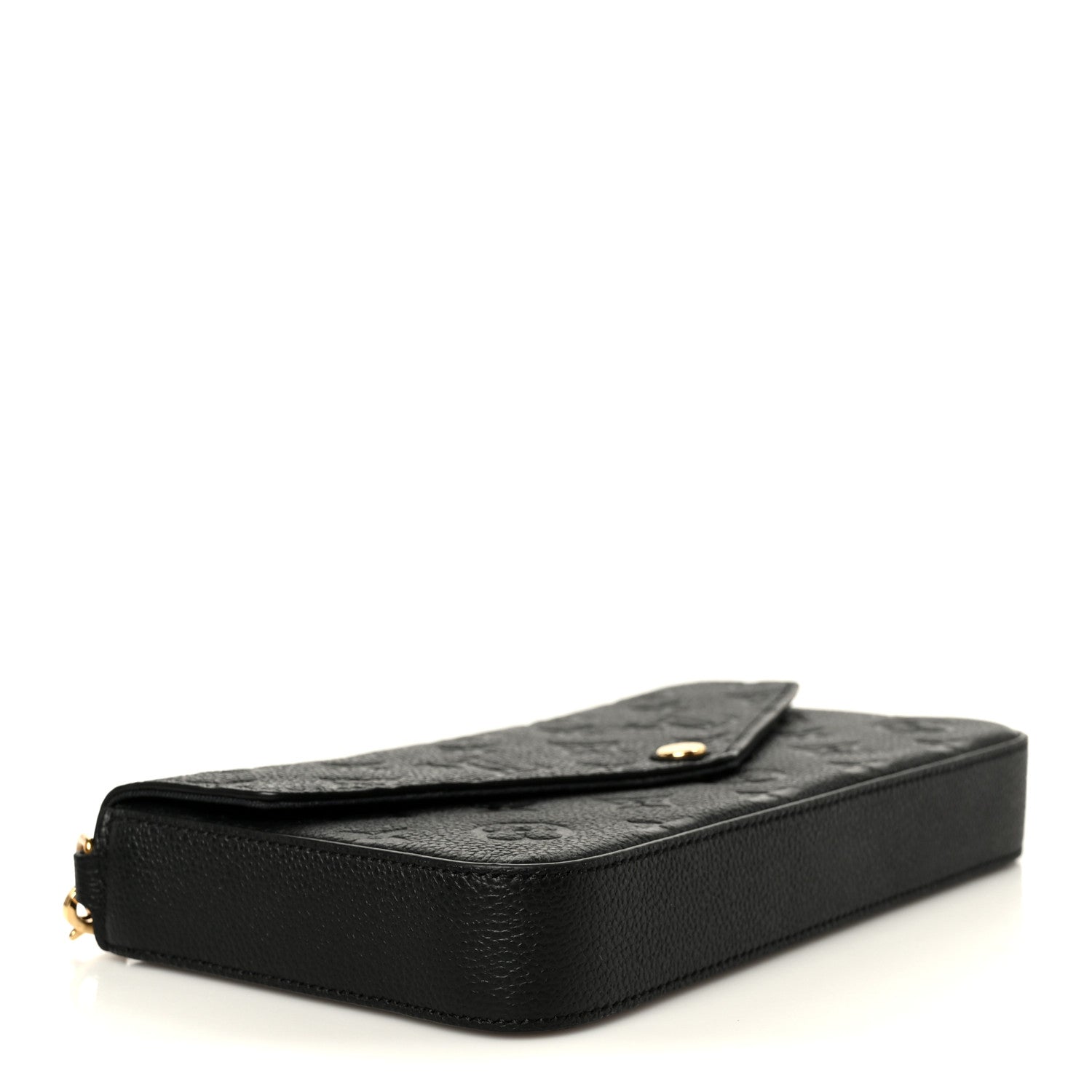 Empreinte Pochette Felicie Chain Wallet Black