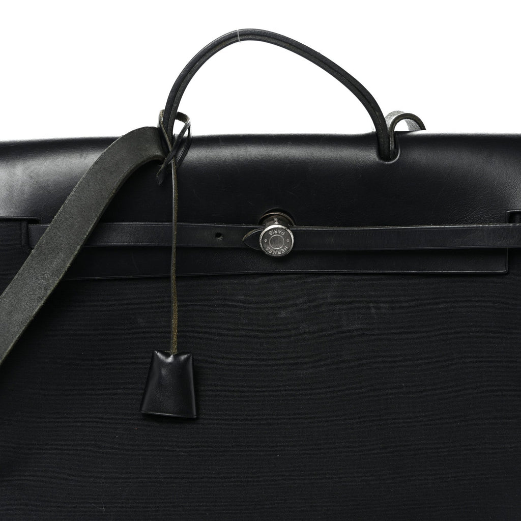Toile Vache Calfskin Herbag 39 MM Black