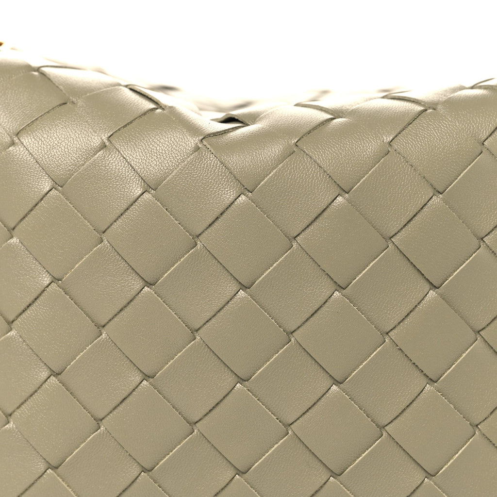 Calfskin Nappa Intrecciato Mini Wallace Travertine