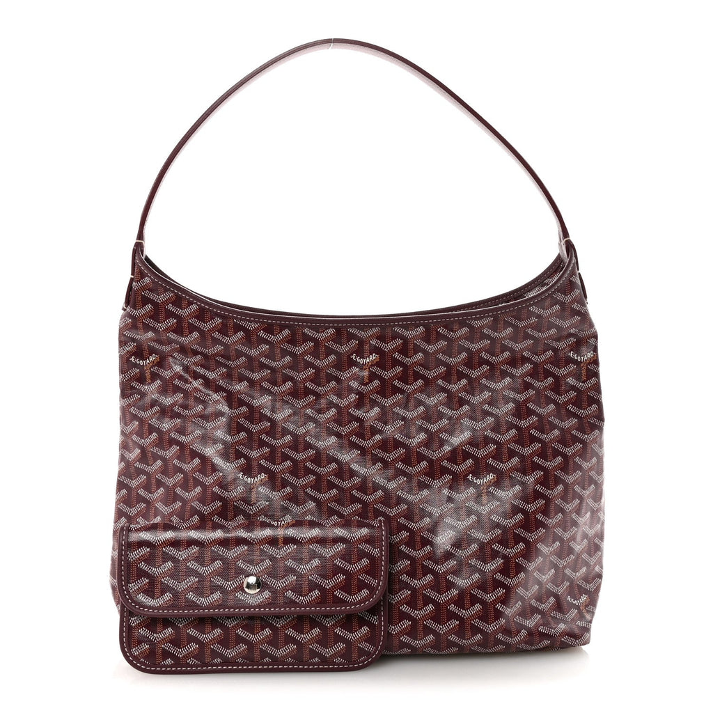 Goyardine Boheme Hobo Burgundy