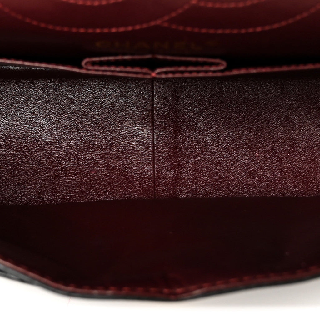 Aged Calfskin Quilted 2.55 Reissue 226 Flap Black