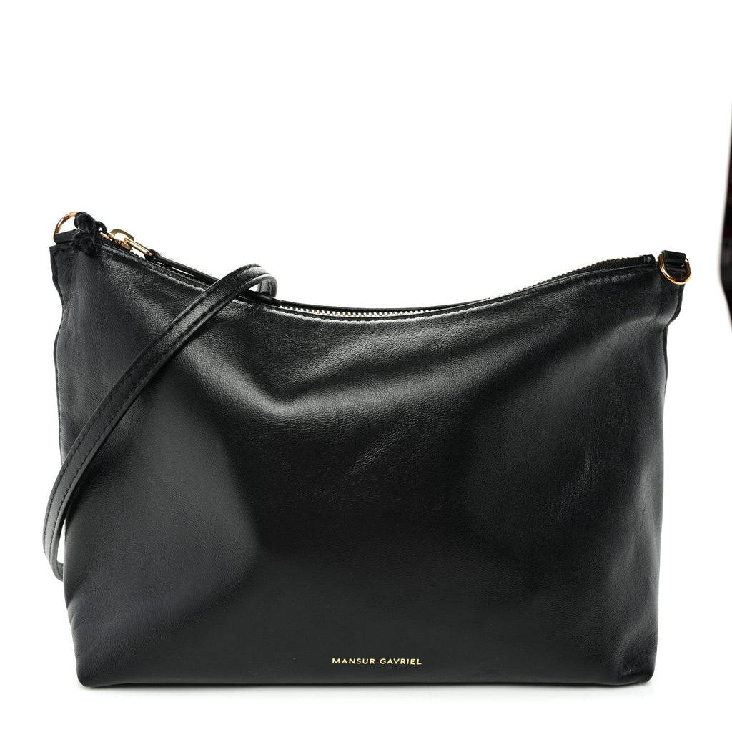 Lambskin Hera Crossbody Bag Black