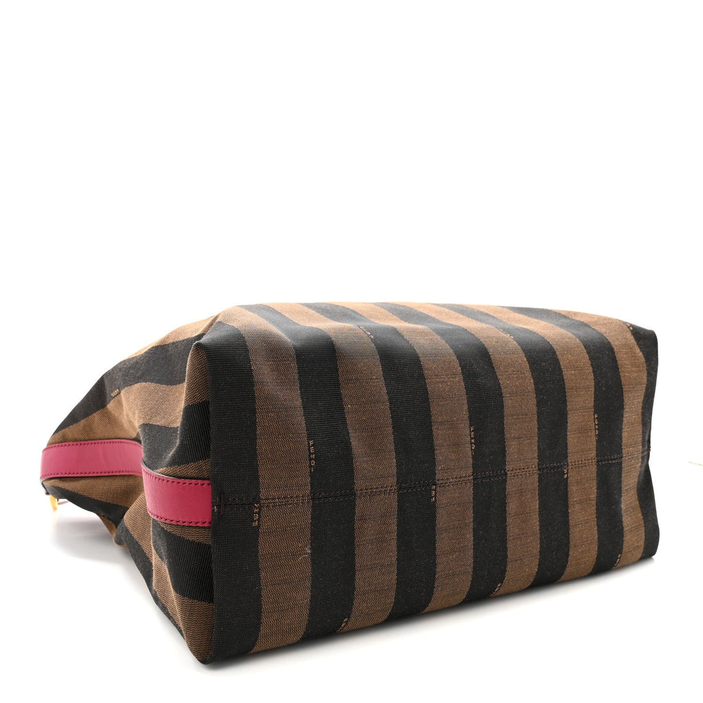 Pequin Cuoio Vegetale Large Hobo Tobacco Amarena