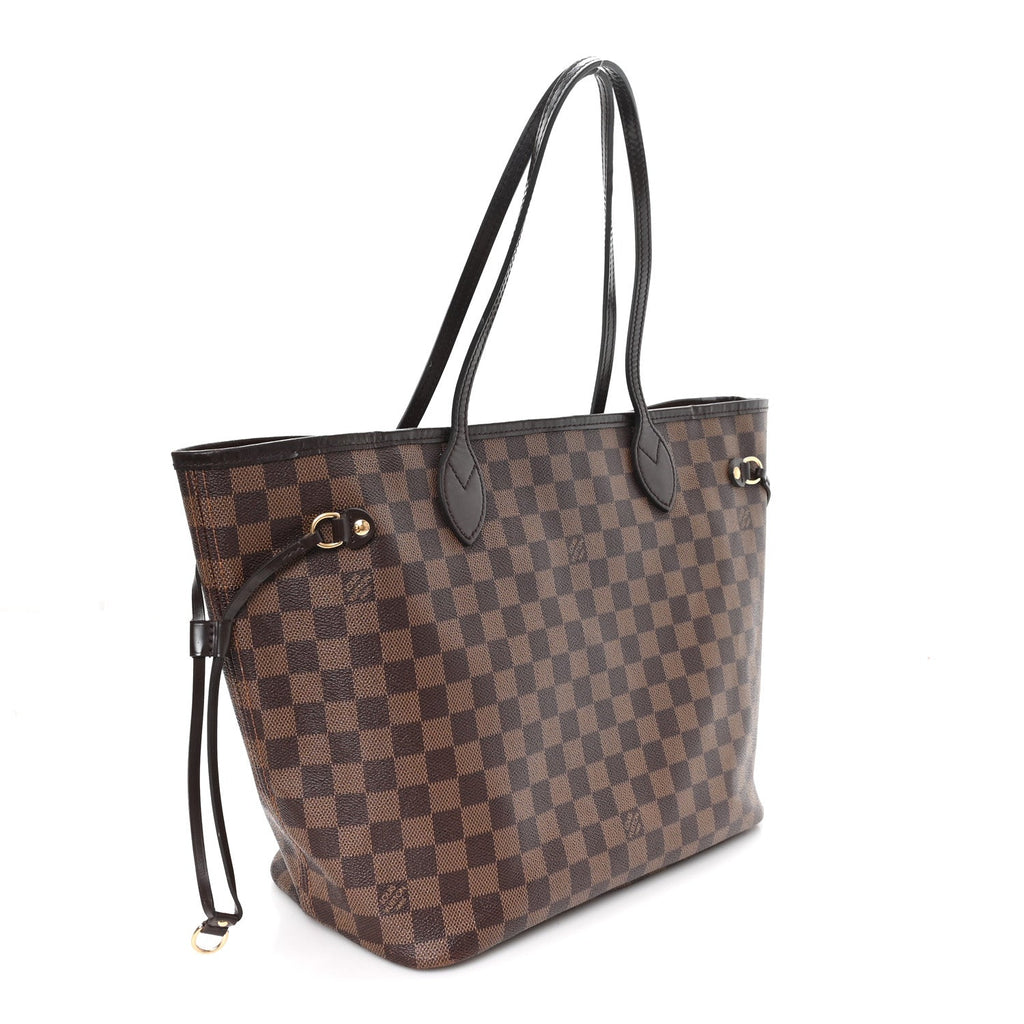 Damier Ebene Neo Neverfull MM Rose Ballerine Rose Ballerine