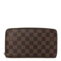 Damier Ebene Zippy Organizer Wallet