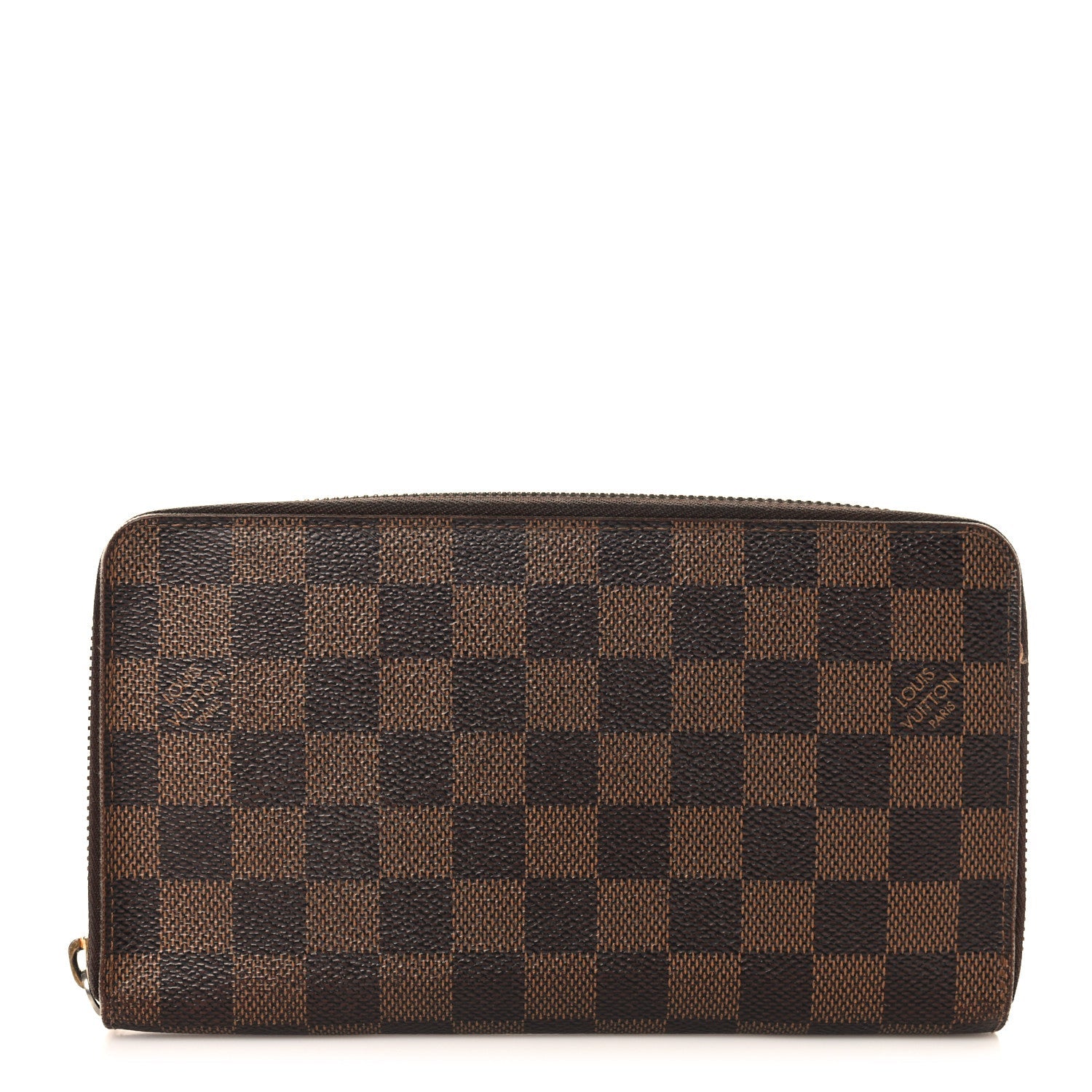 Damier Ebene Zippy Organizer Wallet