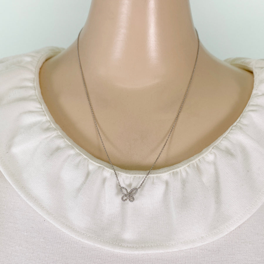 GRAFF Mini butterfly silhouette Necklace