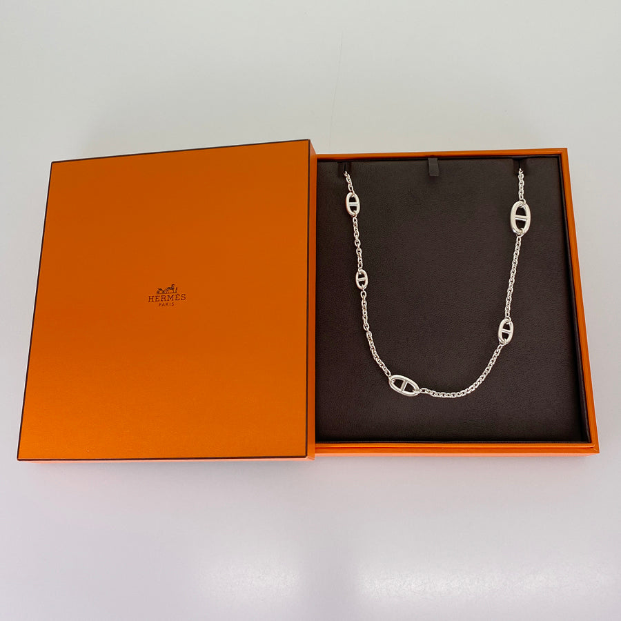 HERMES Chaine d'Ancre Farandole Long necklace