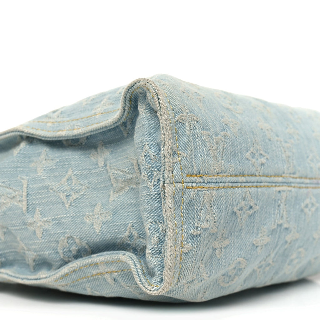 Monogram Washed Denim Let Go PM Sky Blue