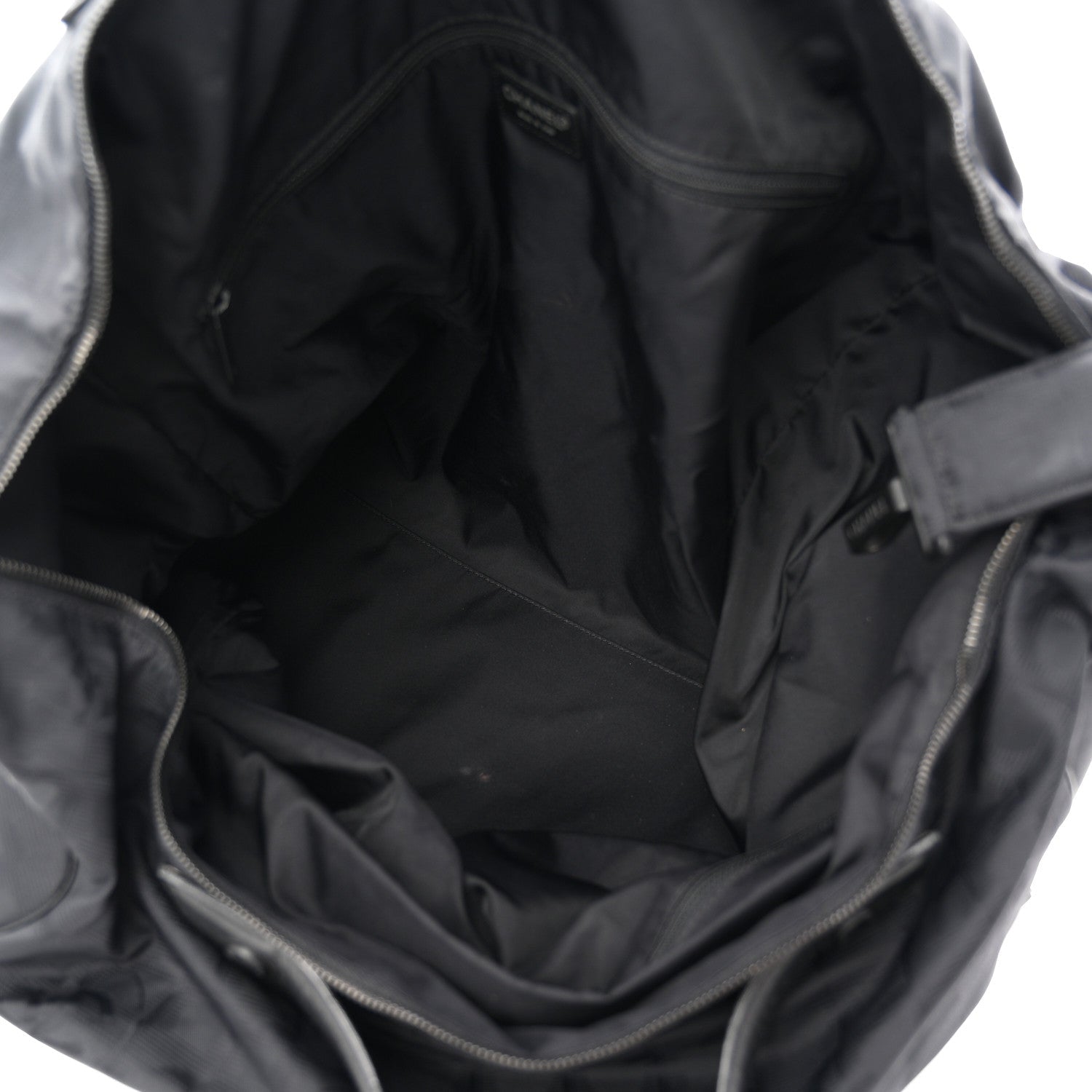 Nylon Travel Duffle Black