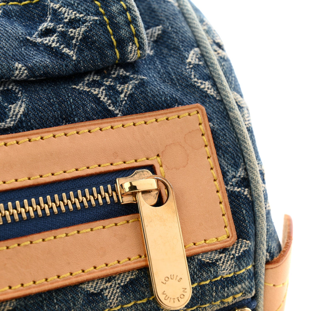 Monogram Denim Neo Speedy Blue