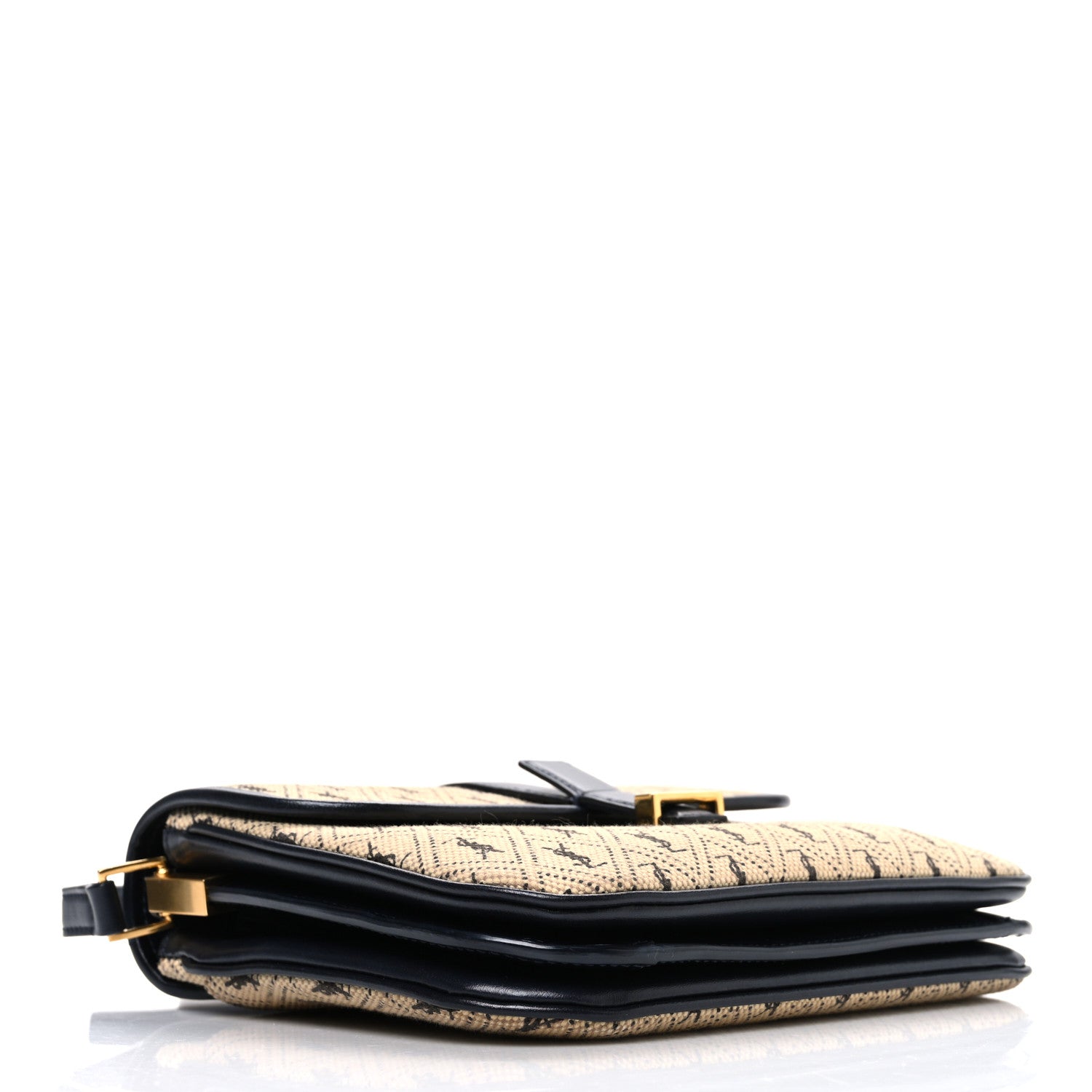 Canvas Small Le Monogramme Satchel Beige Black