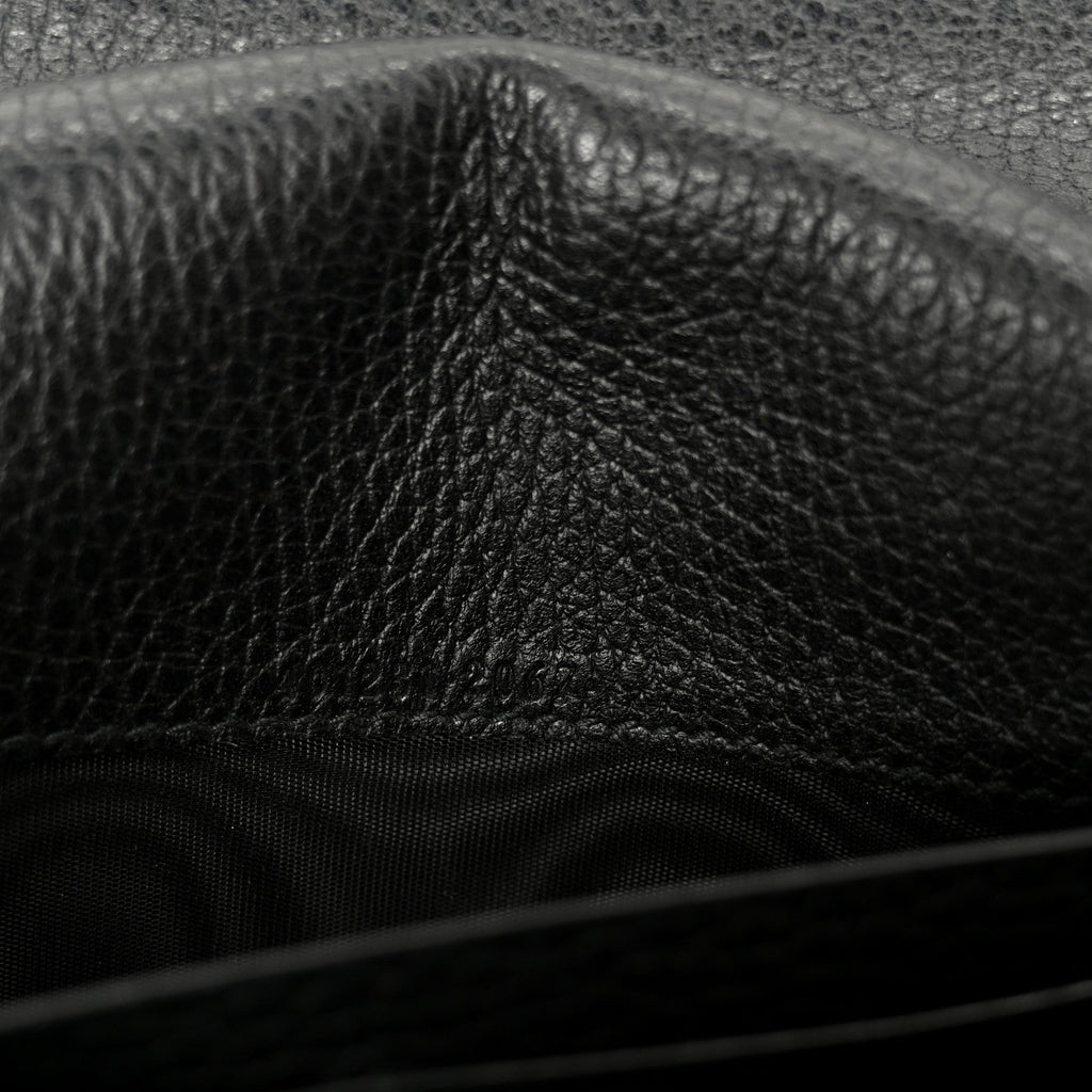 Calfskin Mini Dionysus Chain Wallet Black