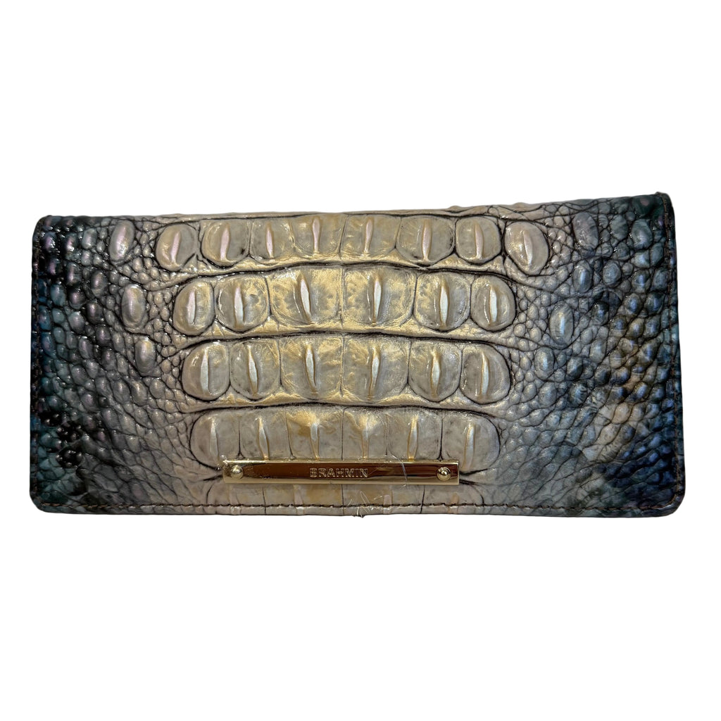 BRAHMIN Komodo Ombré Ady Wallet NWOT
