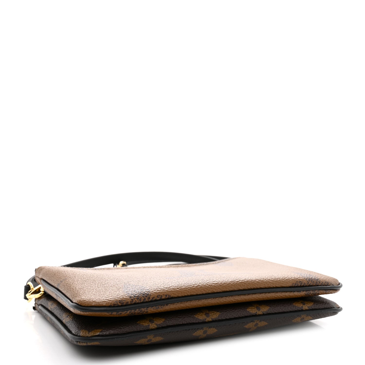Reverse Monogram Giant Double Zip Pochette