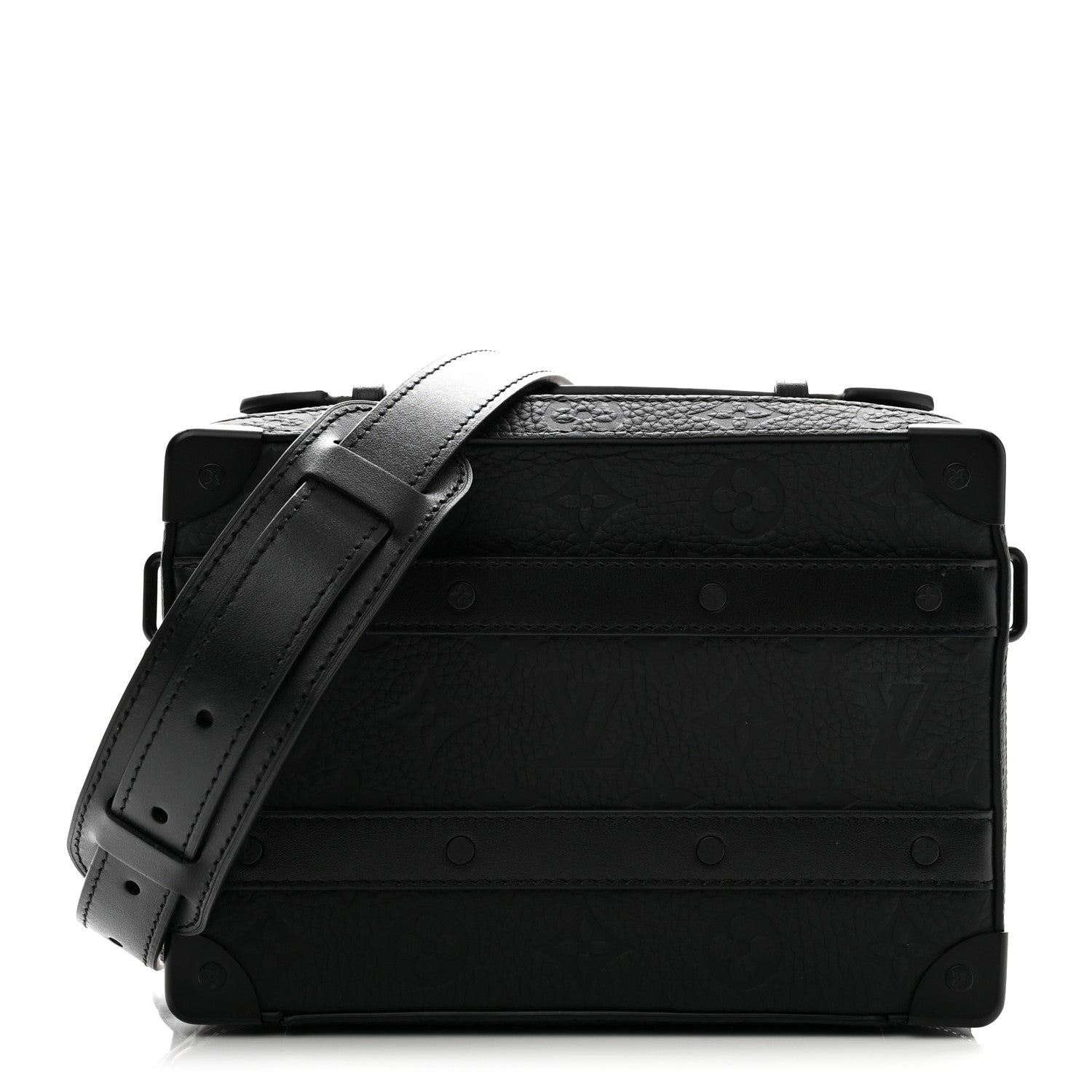 Taurillon Monogram Soft Trunk Black