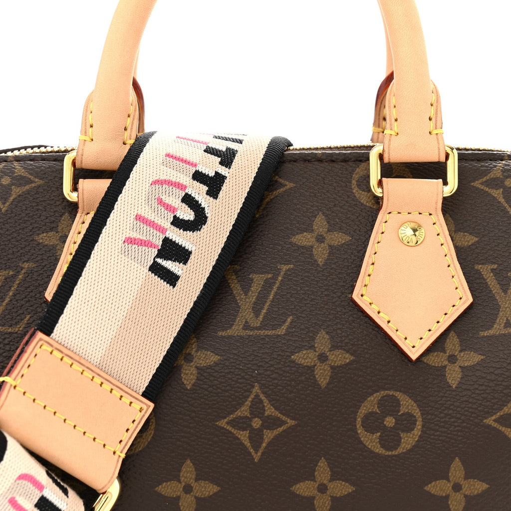 Monogram Speedy Bandouliere 20 Black