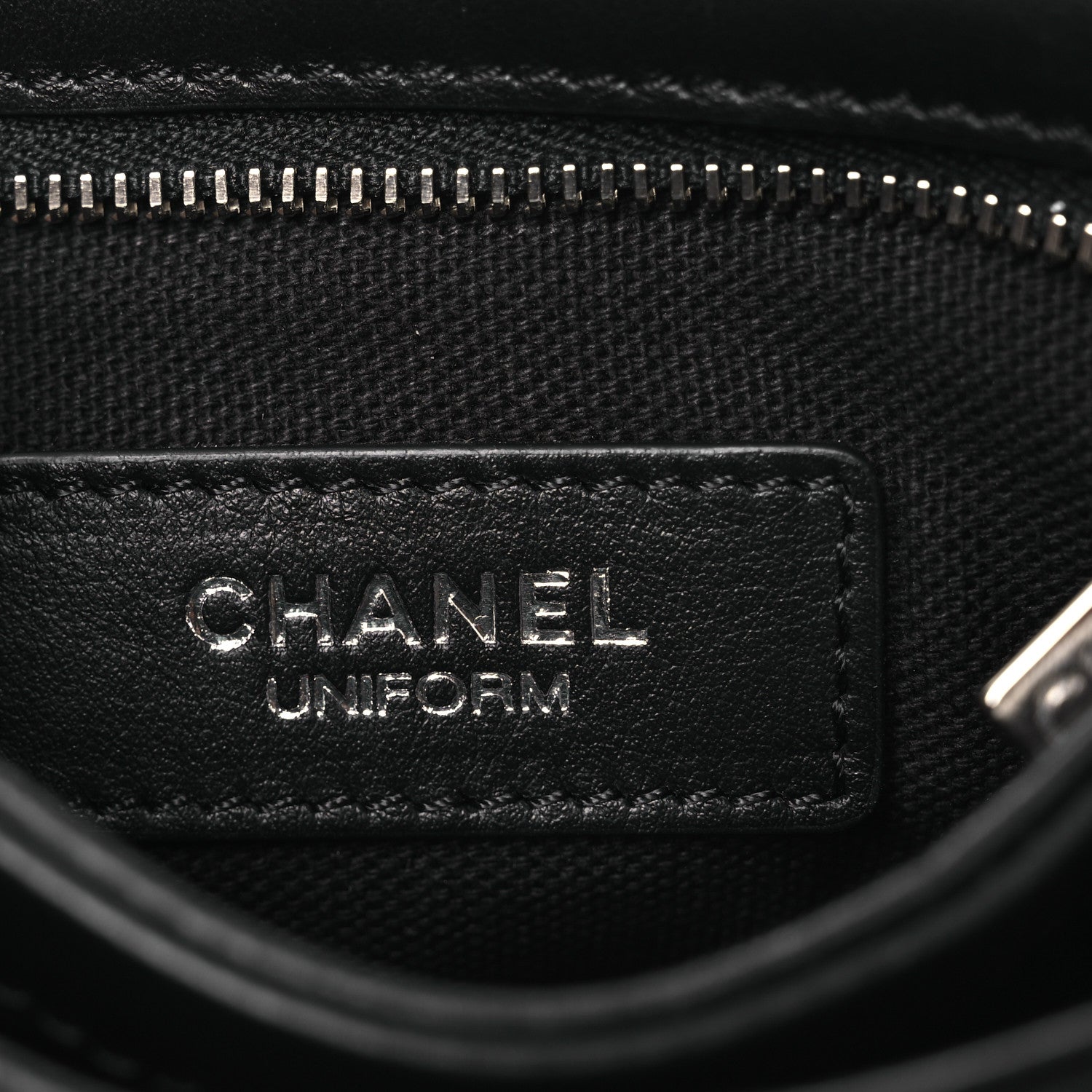 Lambskin Quilted Crossbody Bag Black