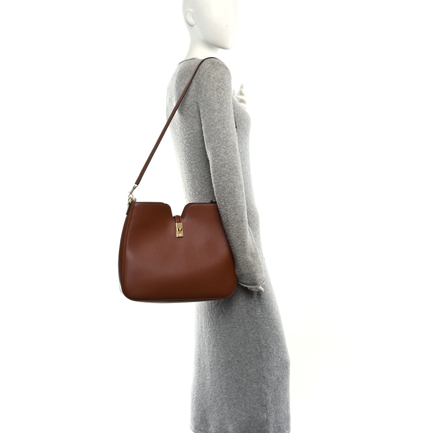 Smooth Calfskin Medium Camille 16 Soft Bag Tan
