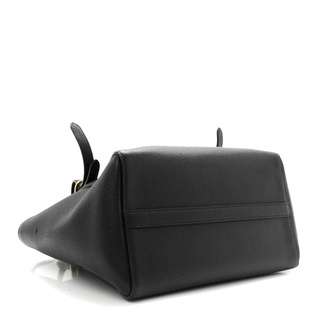 Vitello Phenix Tote Bag Black