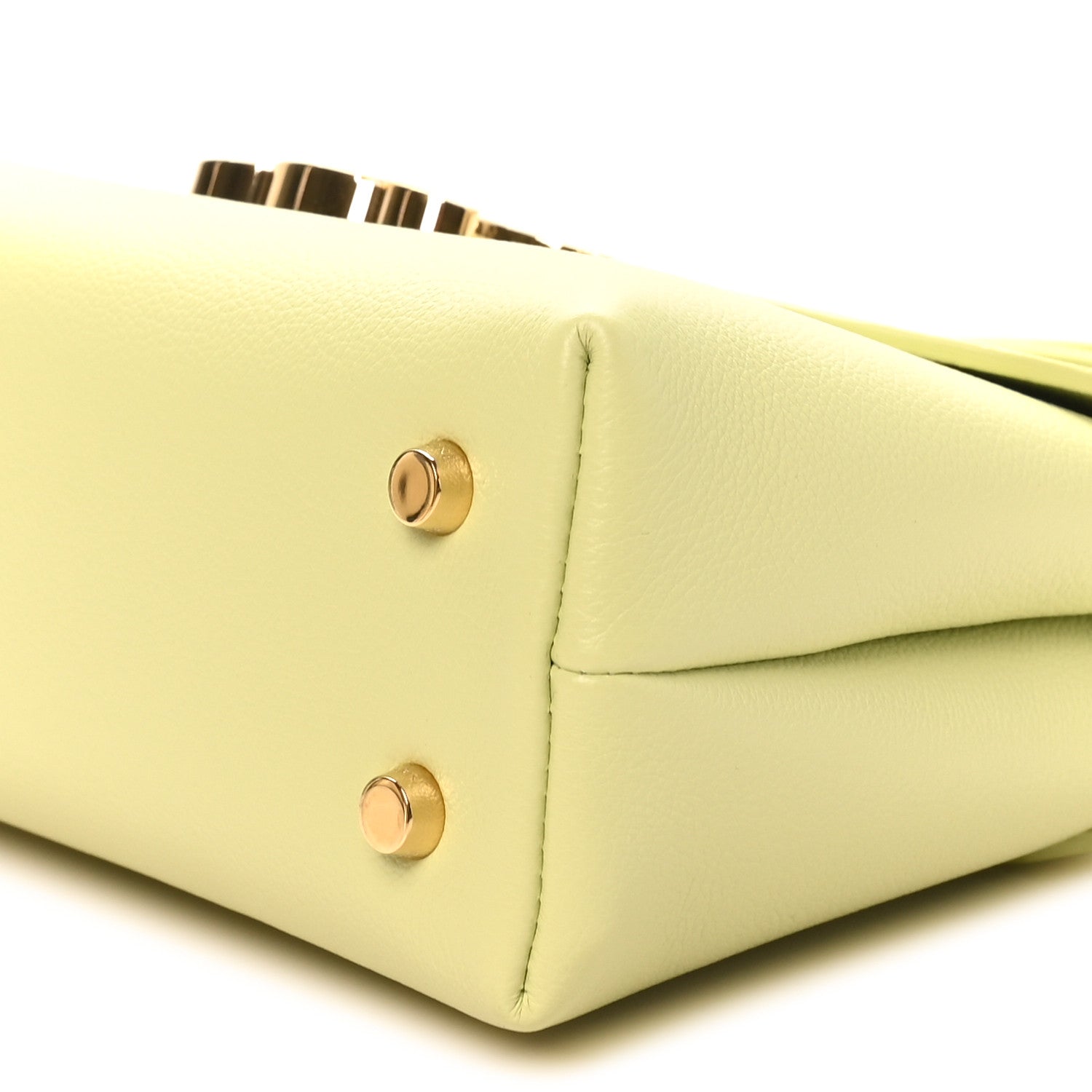 Supple Grained Calfskin Teen Nino Soft Lime