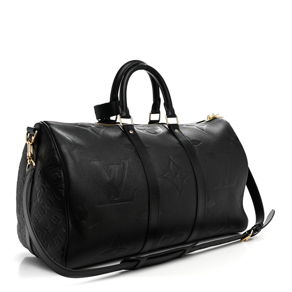 Empreinte Monogram Giant Keepall Bandouliere 45 Black