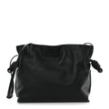 Nappa Medium Flamenco Knot Bag Black