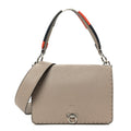 Cuoio Romano Selleria Piping Messenger Bag Corda Multicolor