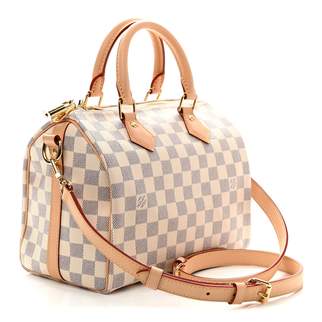 Damier Azur Speedy Bandouliere 25