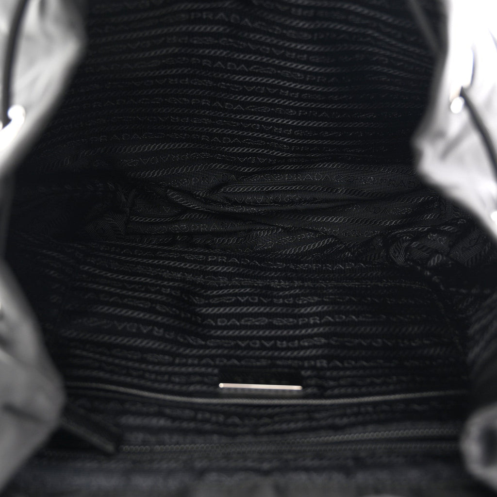 Nylon Vela Large Backpack Black