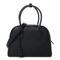 Matte Grained Calfskin India 10 Black
