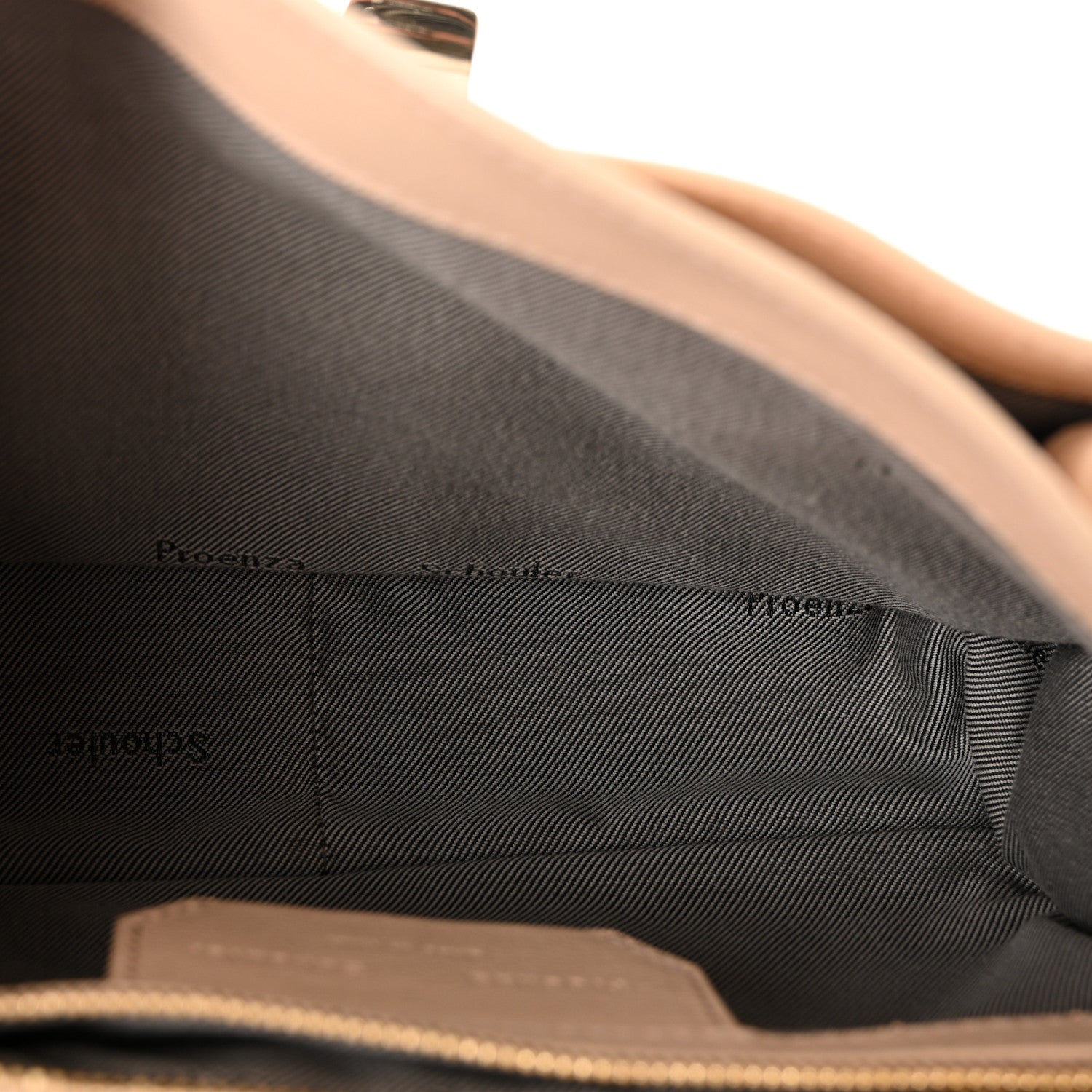 Lambskin Tiny PS1 Satchel Nude