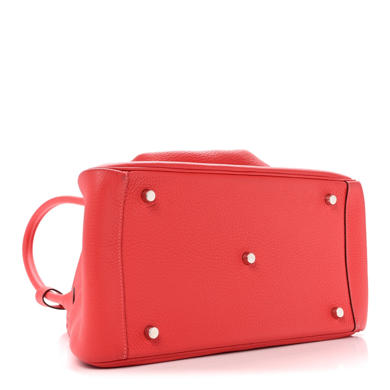 Taurillon Clemence Lindy 34 Rouge Pivoine