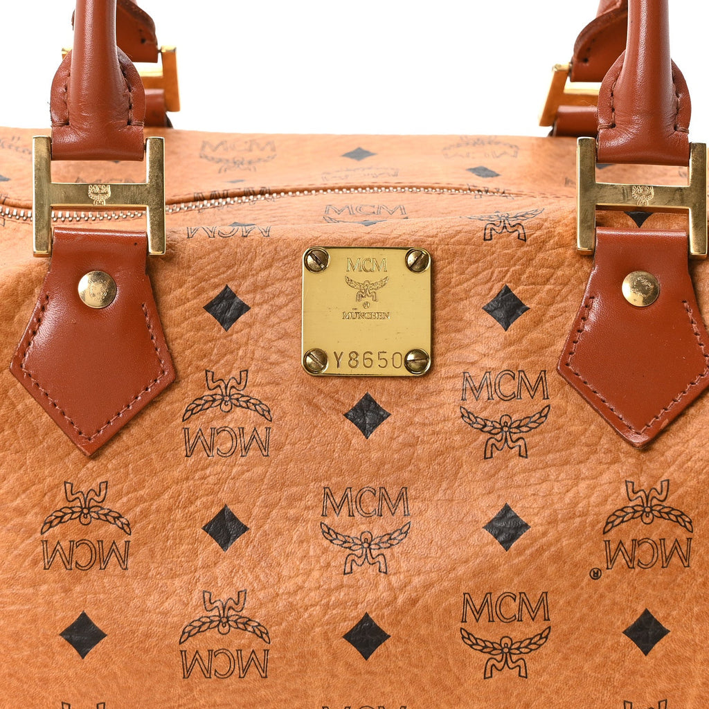 Visetos Essential Boston Bag Cognac
