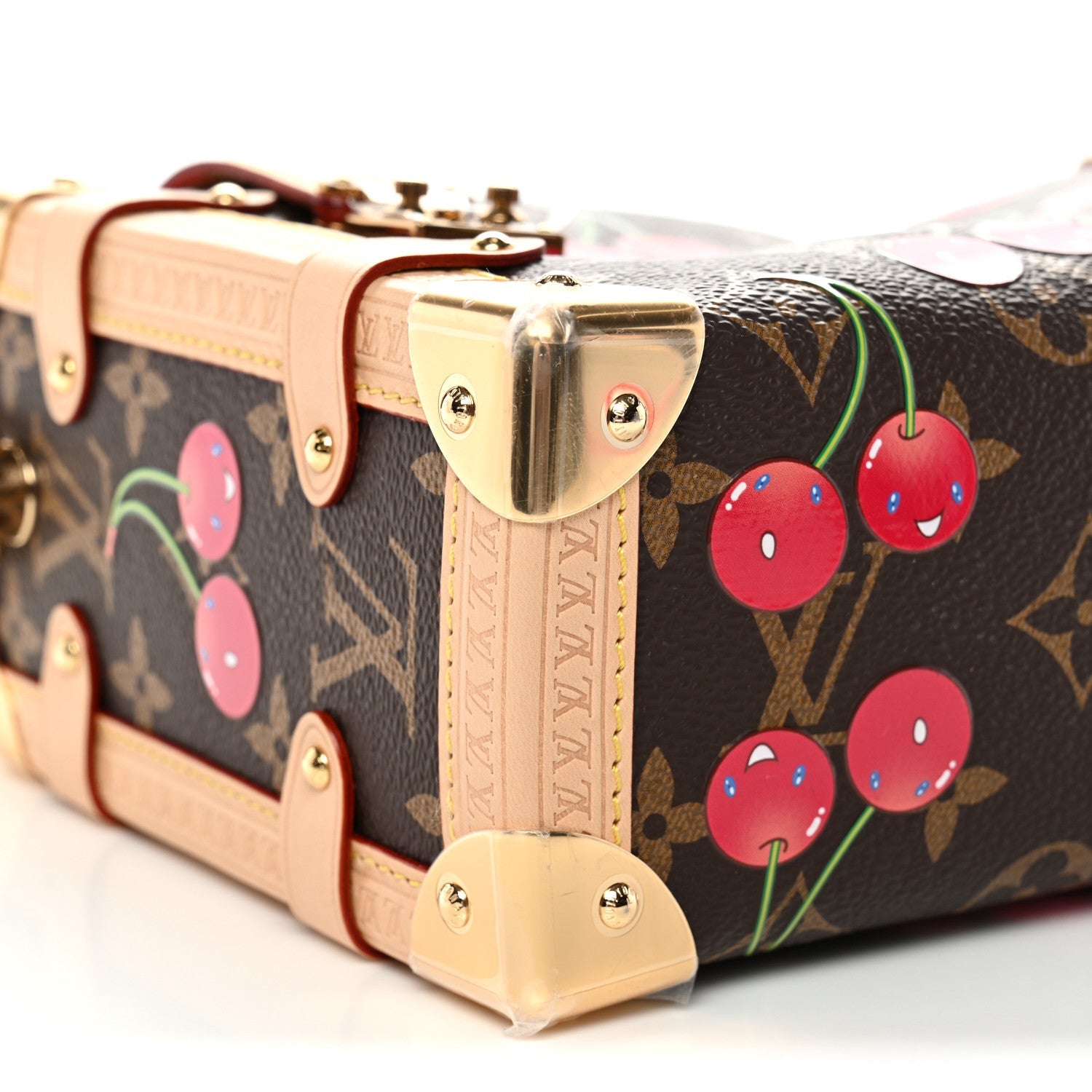 LV X TM Monogram Cerises Side Trunk MM