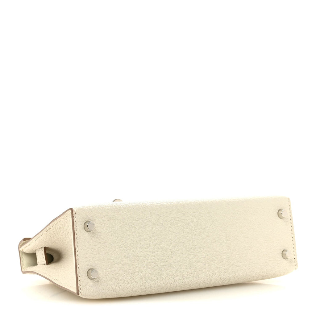 Chevre Mysore Mini Kelly Sellier 20 Mushroom
