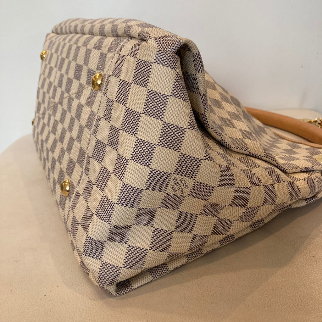 LOUIS VUITTON Damier Azur Artsy MM